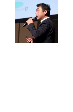 企業経営者のプレゼンテーション